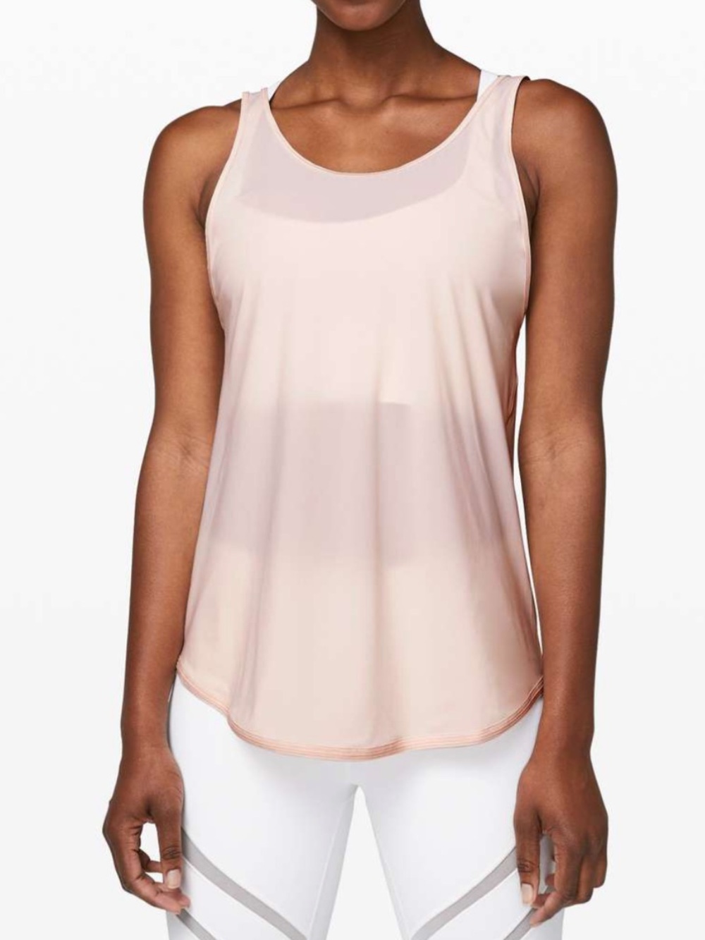 Lululemon Let It Slip Tank Butter Pink Size 6